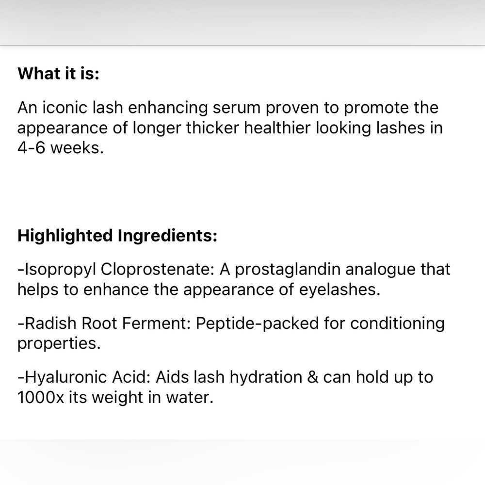 ✨ GRANDE COSMETICS GrandeLASH - MD Lash Enhancing Serum - Picture 7 of 8
